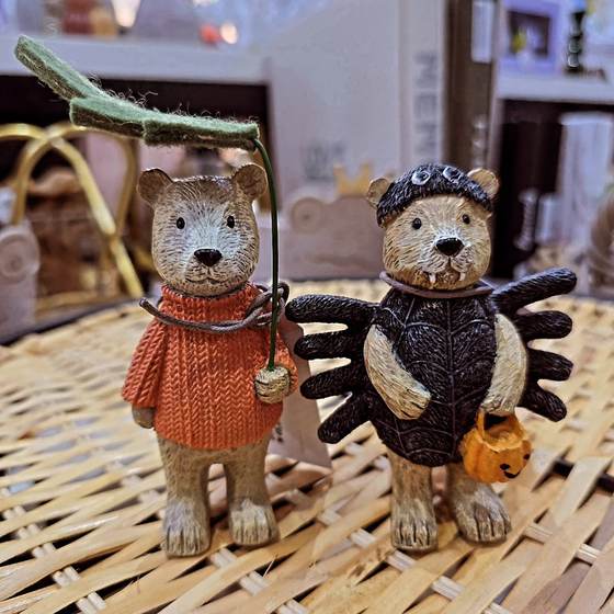 Collectible bear figurines at Blings et’al, Wuse 2 Abuja